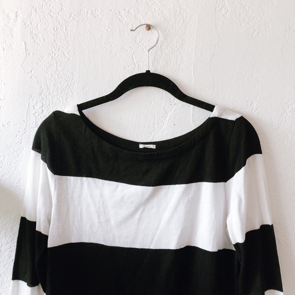 J.Crew Wide Stripe Top - Picture 2 of 4